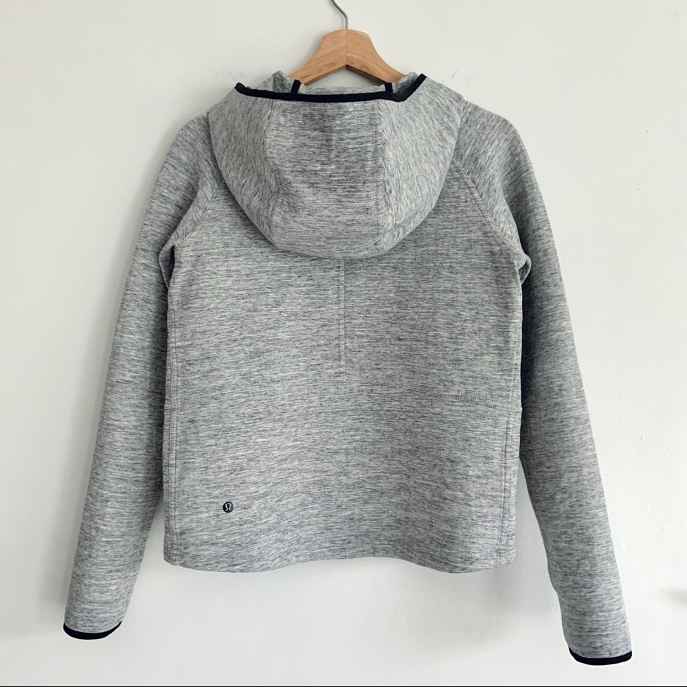 Lululemon City Bound Hoodie Heathered Space Grey View 2